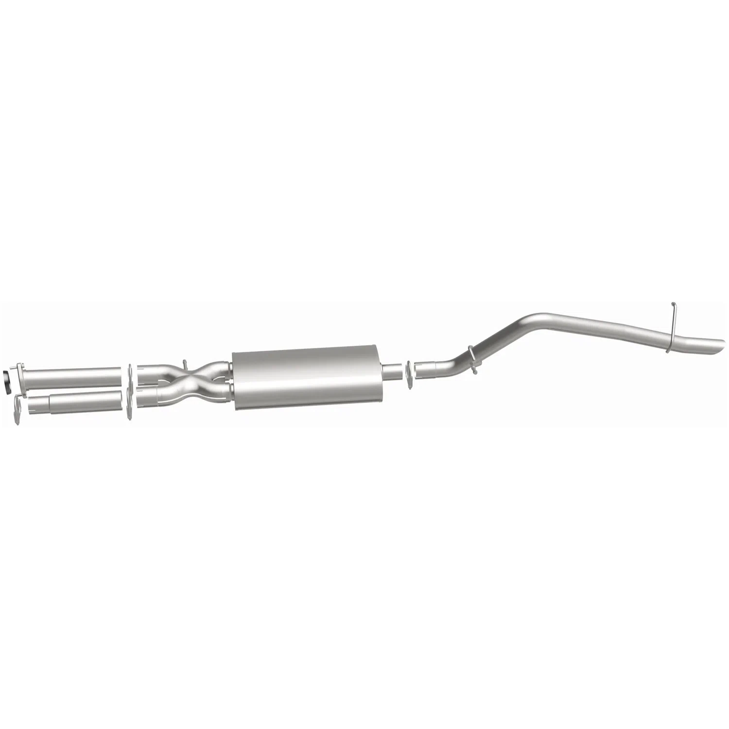 2003-2006 Hummer H2 Direct-Fit Replacement Exhaust System 106-0538